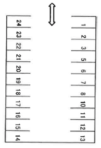 プレミネントPの駐車配置図