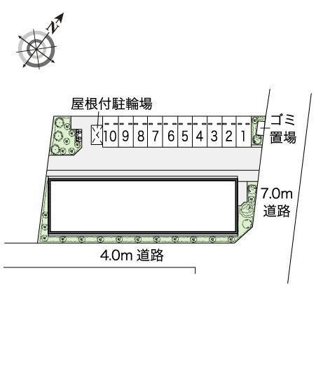アビテ湘南Ⅱ(44740)の駐車配置図