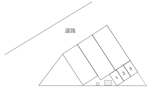 パーキングプレイス吉野第2(バイク)の駐車配置図