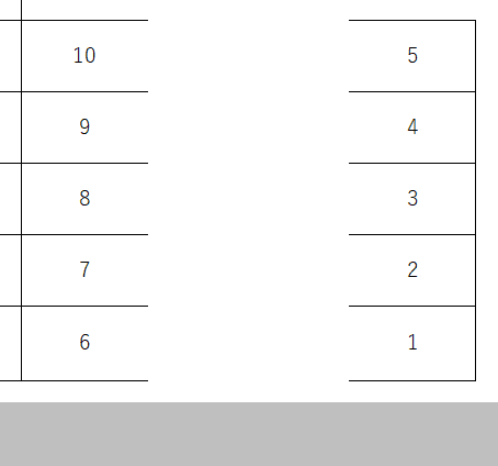 シーサー97月極駐車場の駐車配置図