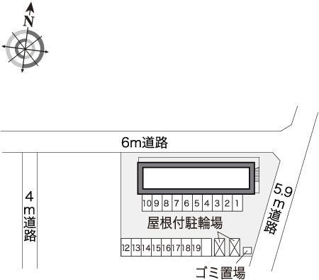 PURE(13165)の駐車配置図