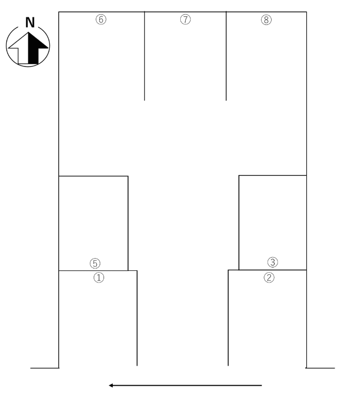 627の駐車配置図
