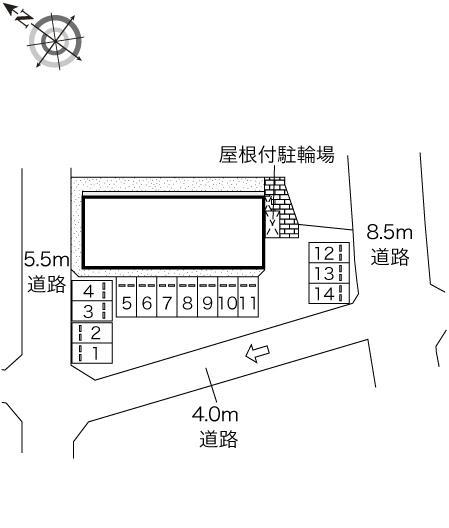 SKY(46823)の駐車配置図