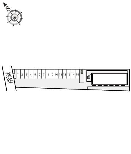 TMS(13756)の駐車配置図