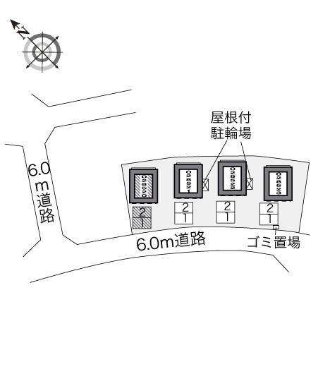 ファミールA(28520)の駐車配置図