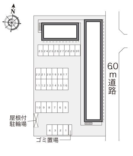 なゆた(33412)の駐車配置図