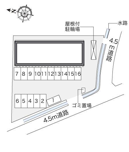 MaSaⅡ(33387)の駐車配置図