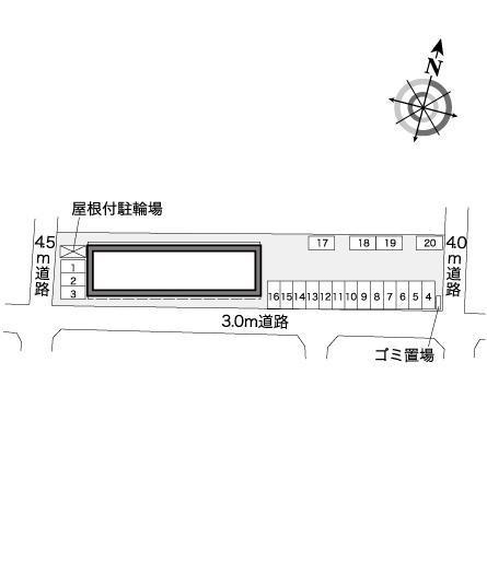 SHOW 宮小路(37861)の駐車配置図
