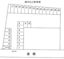 越中谷①駐車場の駐車場