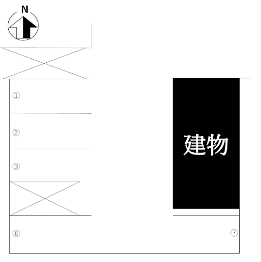 857の駐車配置図
