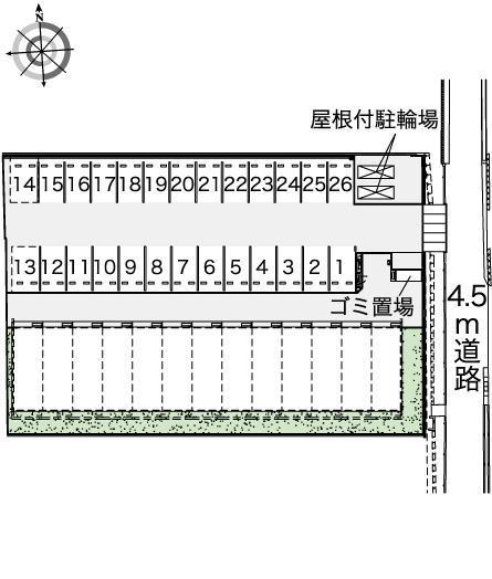 アムルタート(42701)の駐車配置図