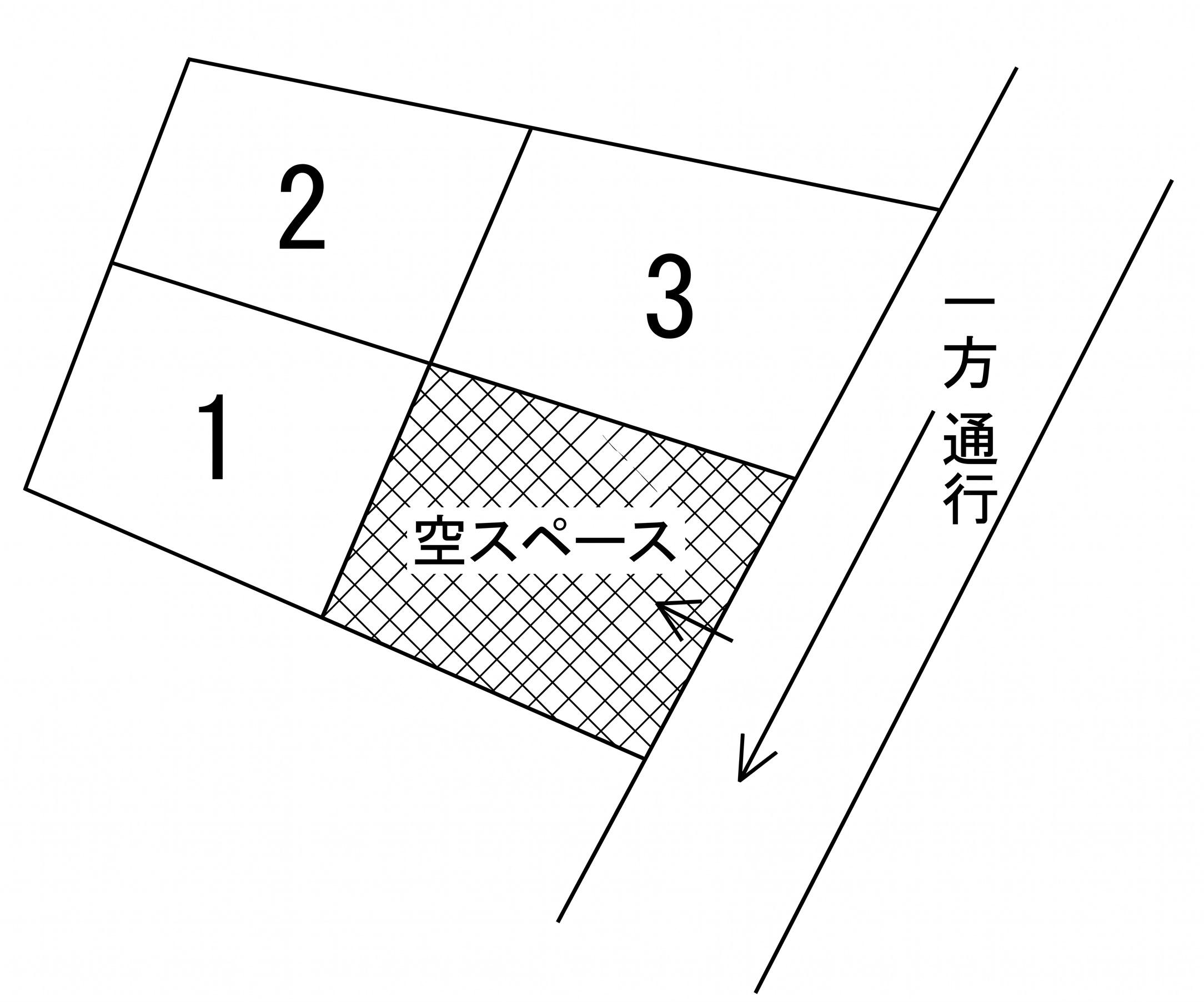 Kパーキングの駐車配置図