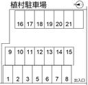 植村駐車場の駐車場