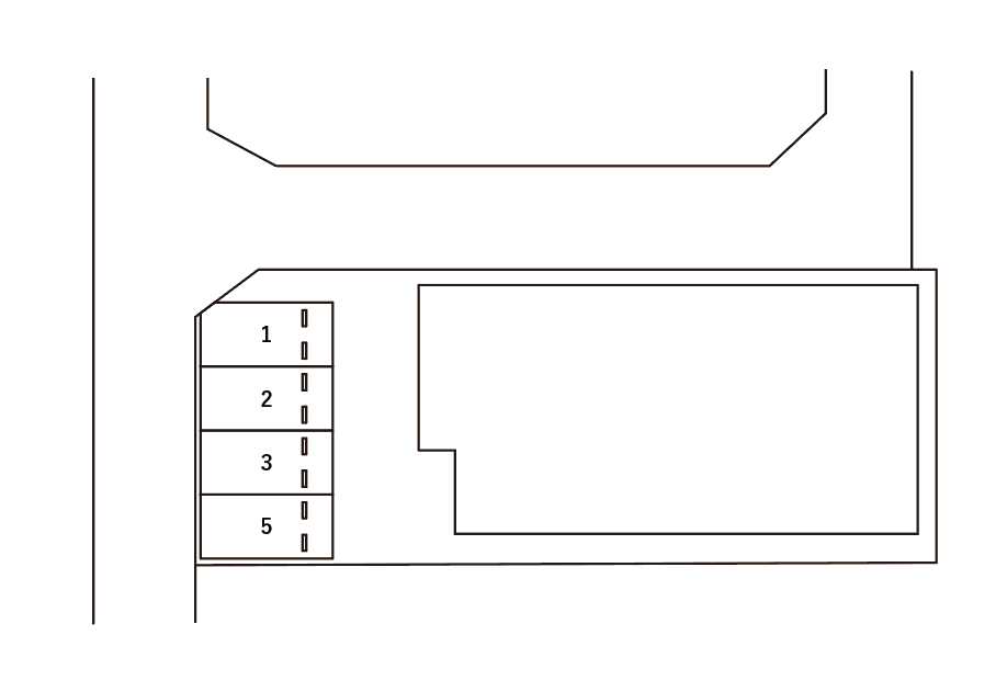 ヴァンガード 駐車場の駐車配置図