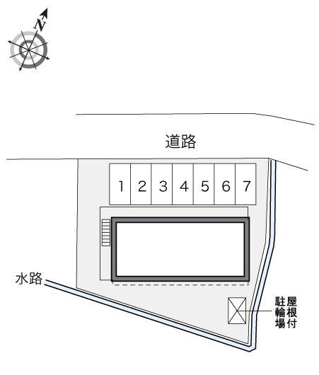 ガーネット(31745)の駐車配置図