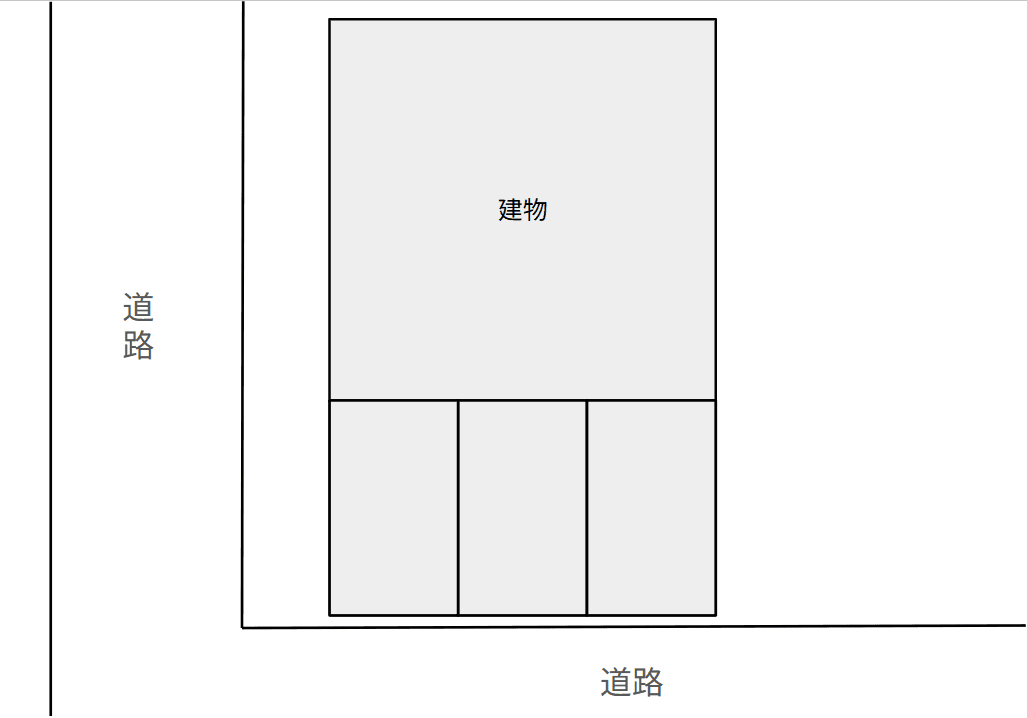CREA美南の駐車配置図