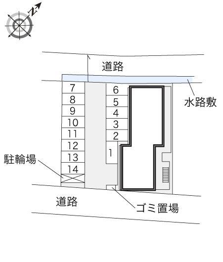 弘洋(22649)の駐車配置図