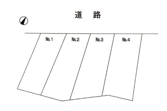 芦田塚駐車場の駐車配置図