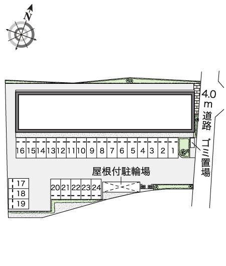 段々(44176)の駐車配置図