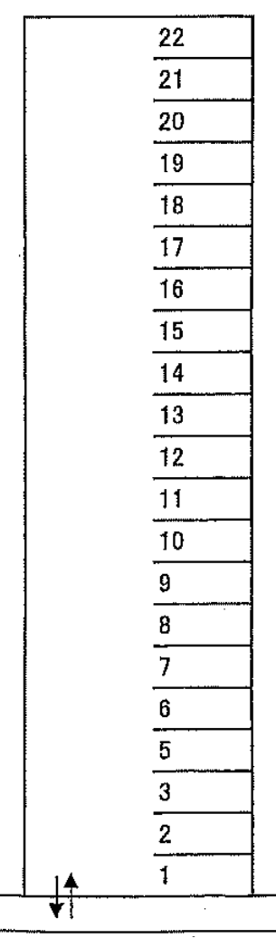 パーキング前畑の駐車配置図