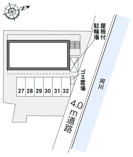 原田(28674)の駐車配置図