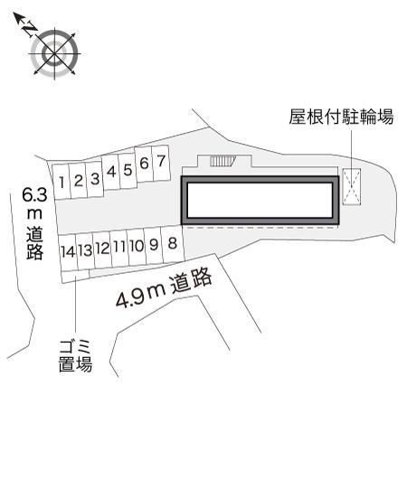 フロンティア(20466)の駐車配置図