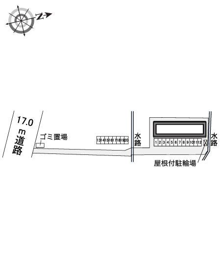 雫(40401)の駐車配置図