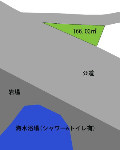 八丈島の駐車配置図