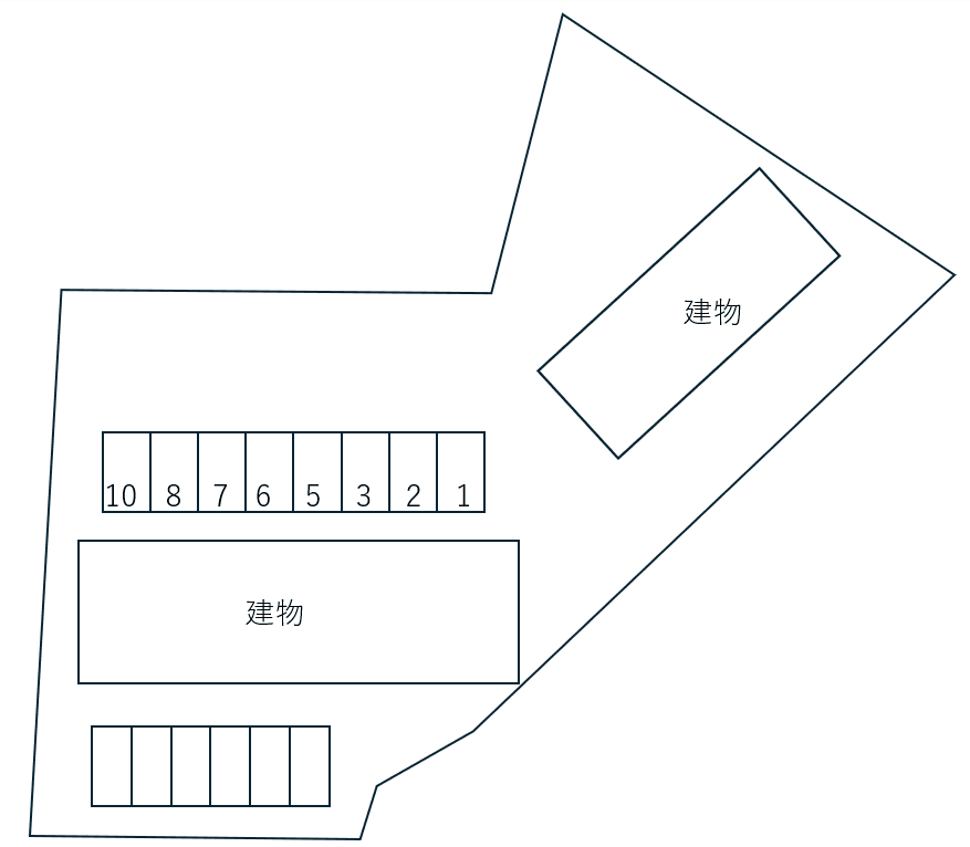 High courtⅡの駐車配置図