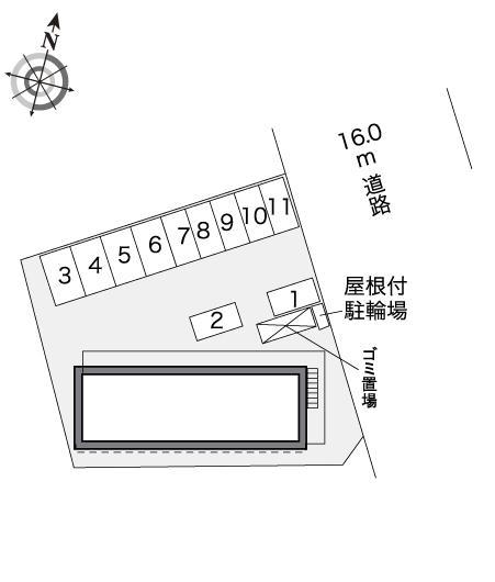 TAIKOU2(32264)の駐車配置図