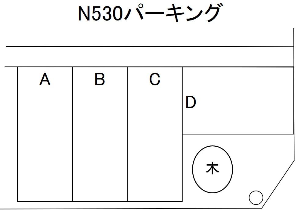 N530パーキングの駐車配置図
