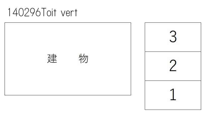 Toit vertの駐車配置図