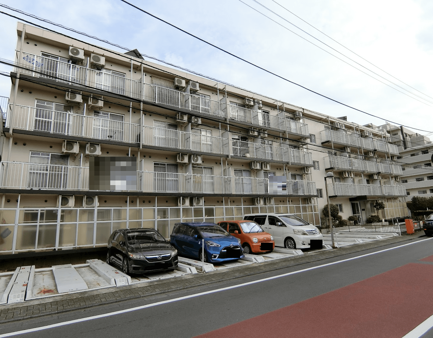 アカデミア清新の外観・駐車場イメージ1枚目