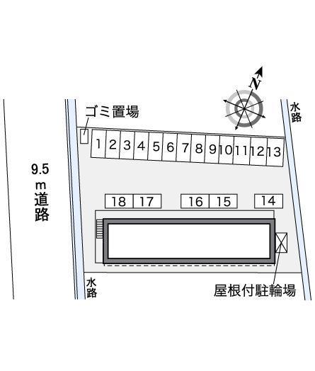 グラン シアン(35771)の駐車配置図