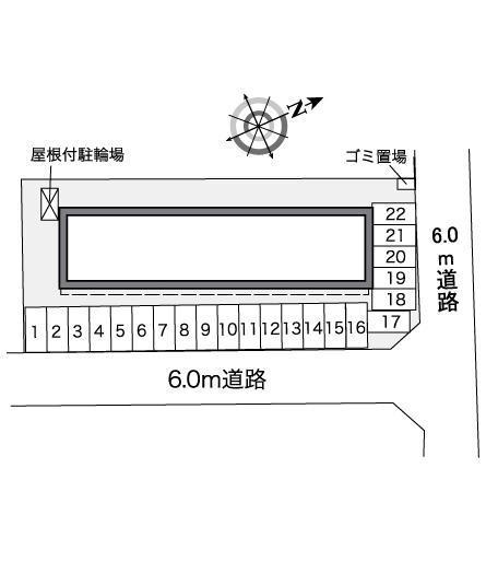 桜桃(37726)の駐車配置図