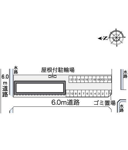 下代エスティ(35225)の駐車配置図