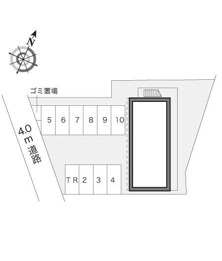 大井(18501)の駐車配置図