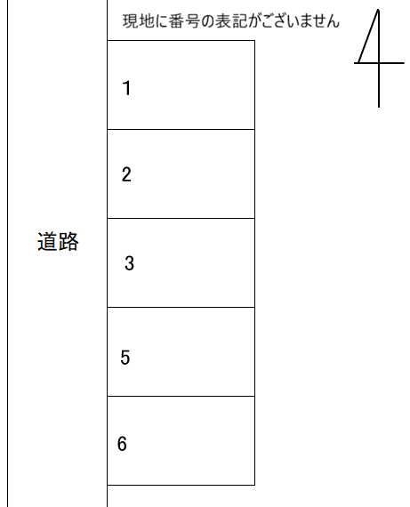 水野駐車場の駐車配置図