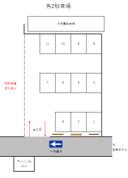角二駐車場の駐車場