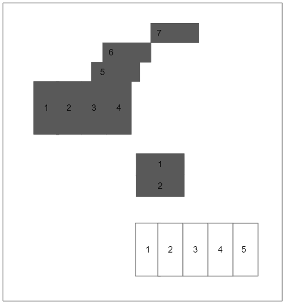 中間3丁目N駐車場-3の駐車配置図
