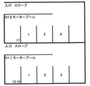 SYⅡモータープールの駐車場