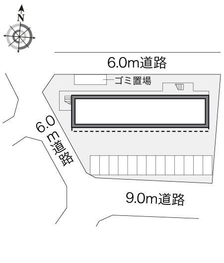 グラン・ヴィルヌーブ(19303)の駐車配置図