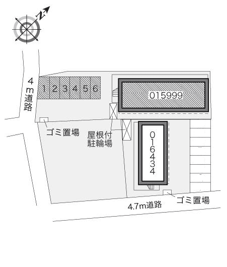 アイム(15999)の駐車配置図
