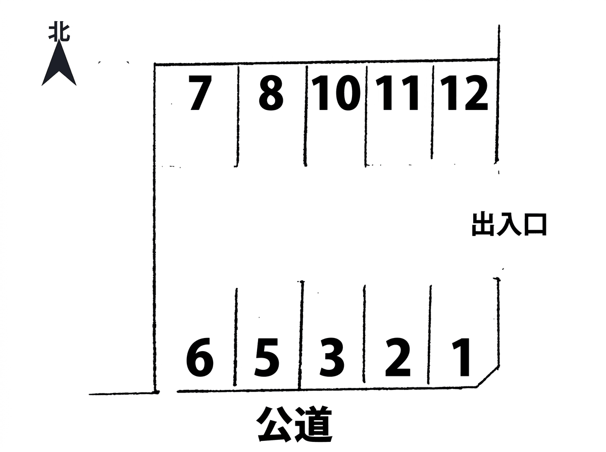 49の駐車配置図