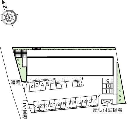 タビィ(45419)の駐車配置図