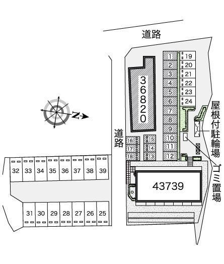 SUMIYOSHI(36820)の駐車配置図