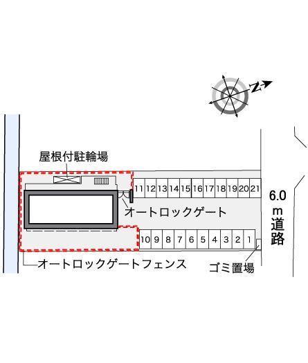 ハーモニー(37883)の駐車配置図