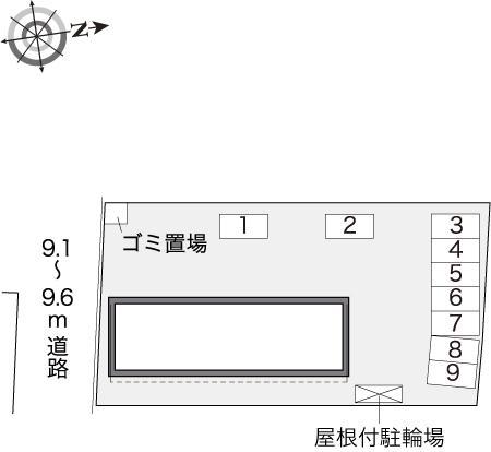浜名湖サイト(14891)の駐車配置図
