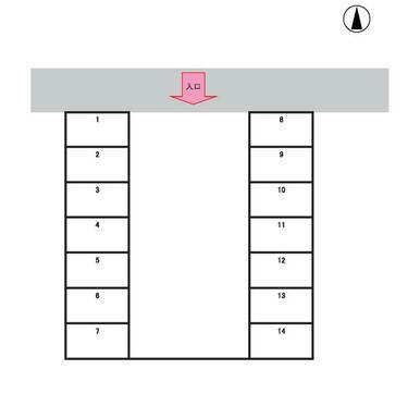 KO5の駐車配置図