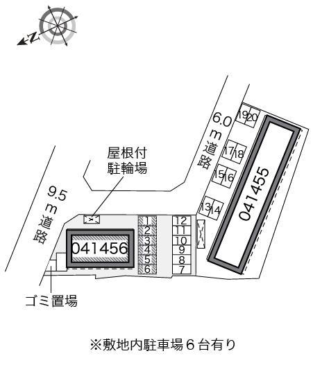 秋桜(41456)の駐車配置図